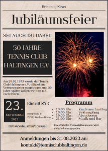 50 Jahre Jubiläum